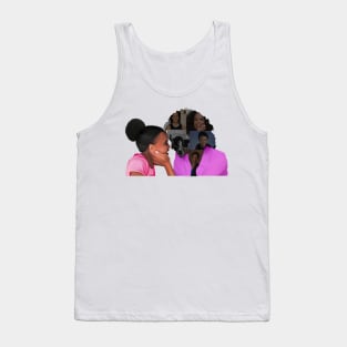 Black Mother and Daughter Tank Top